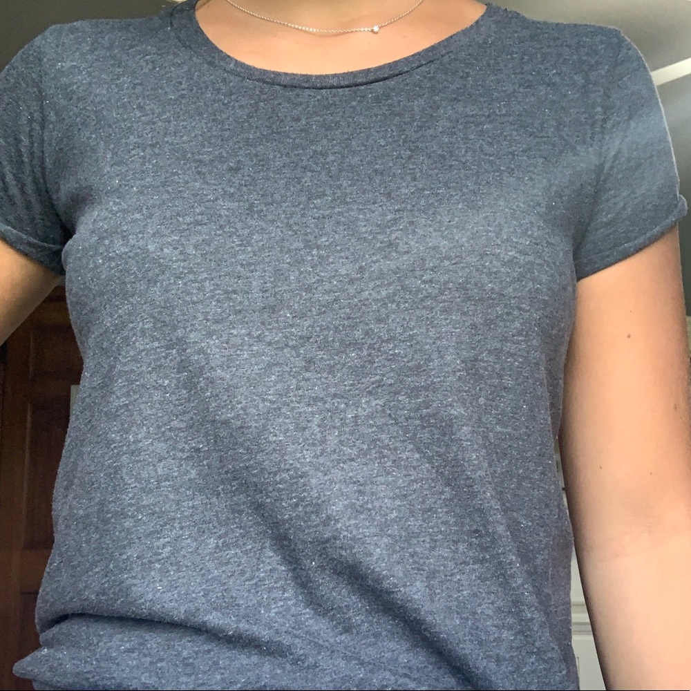 Basic gray women’s T-shirt